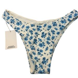 Monday Swimwear lake Como watercolor Byron Bikini Bottom
